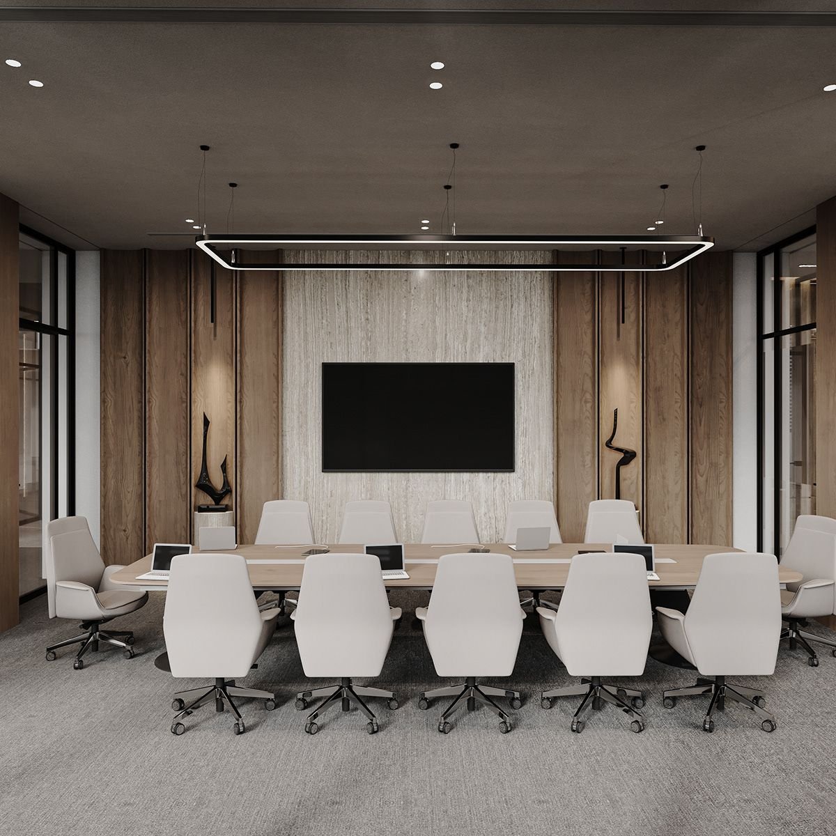 Elegant Formal Meeting Room