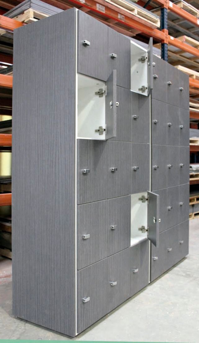 Futuristic Smart Lockers