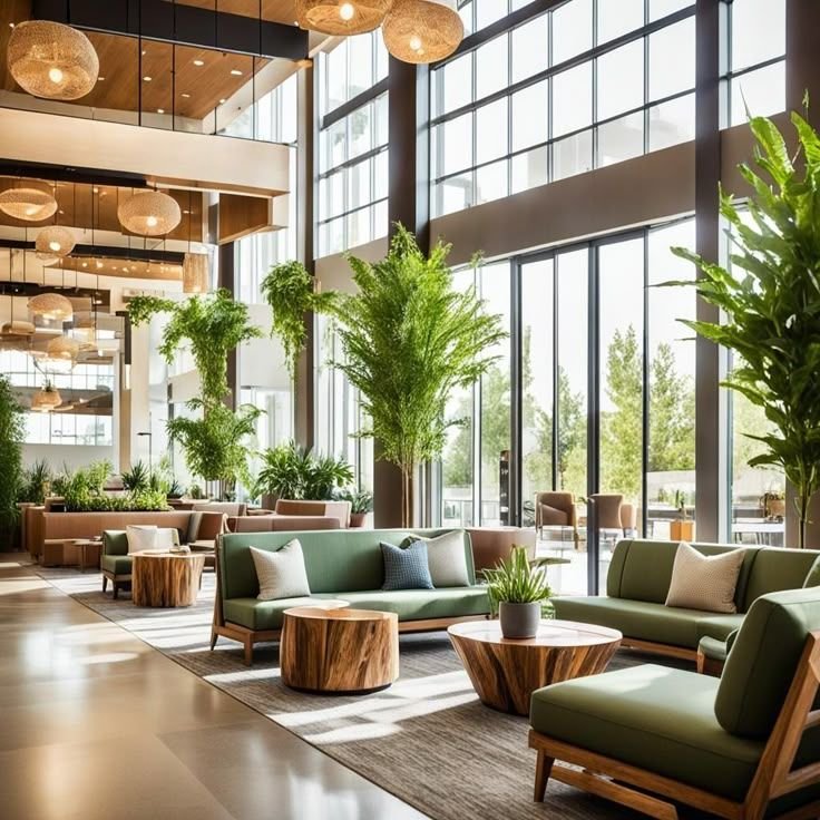 Eco-Friendly Lobby
