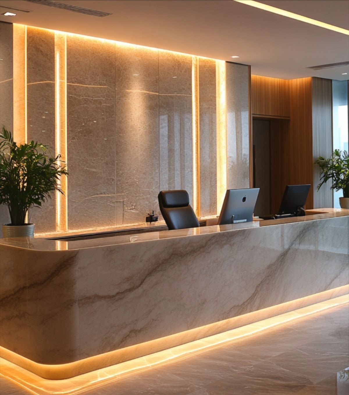 High-Tech Smart Reception