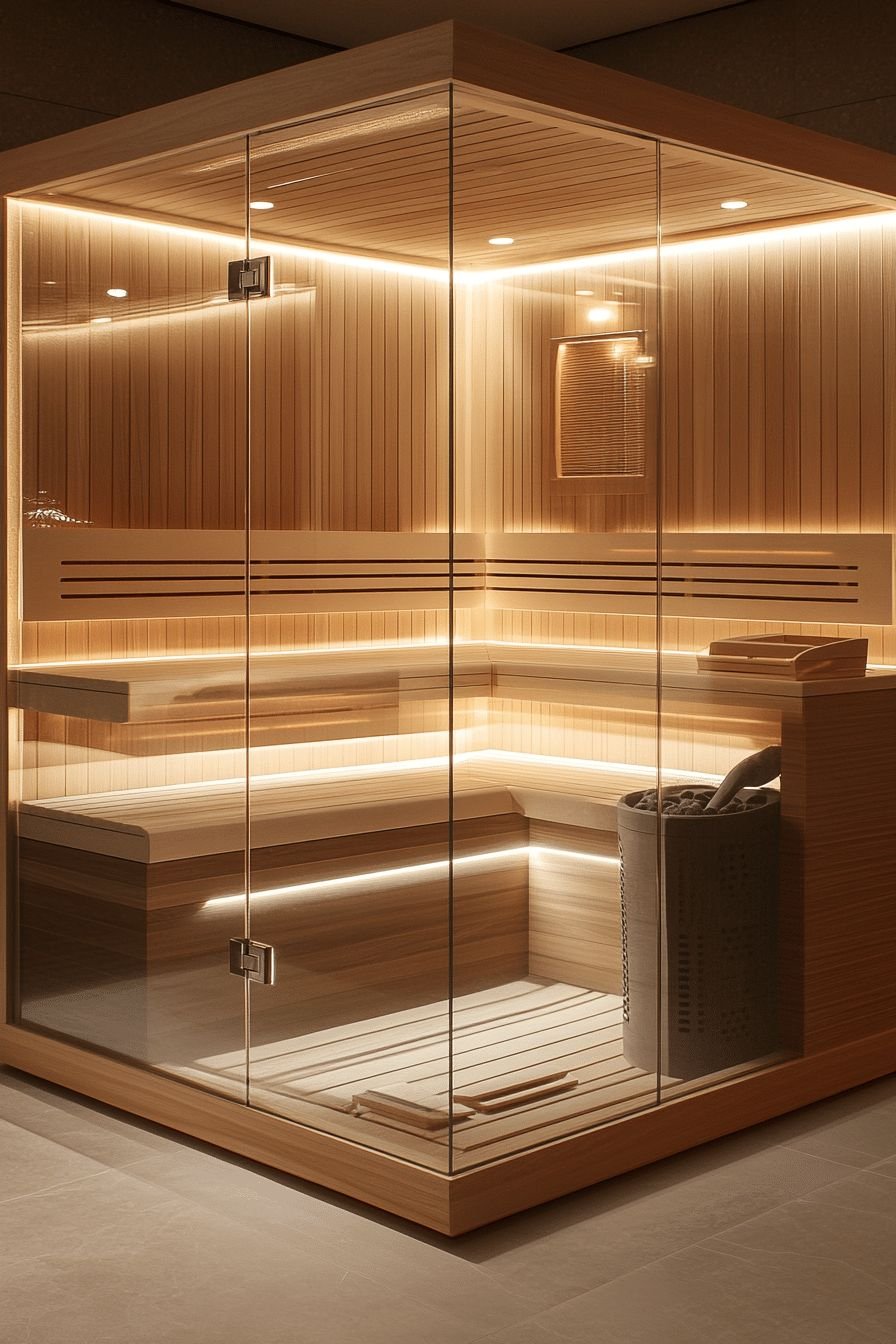 Herbal Steam & Sauna Room