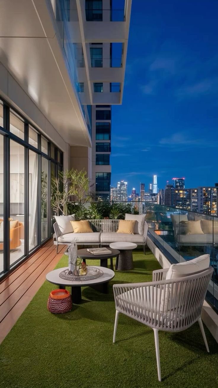 Modern Balcony Retreat