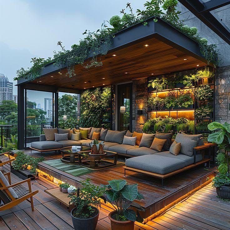 Luxury Outdoor Lounge