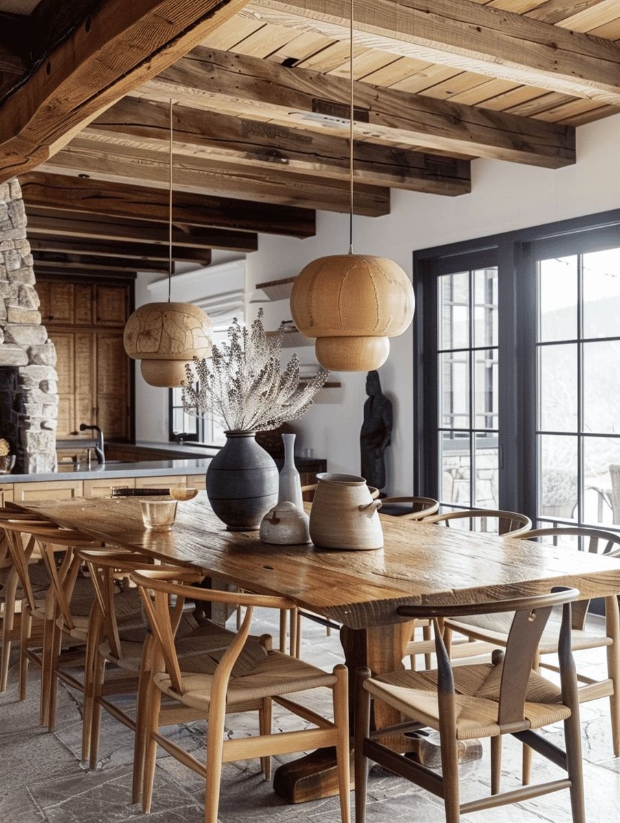 Rustic Wooden Dining