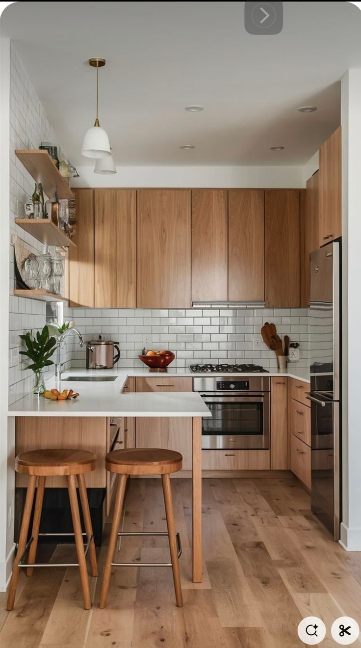 Compact Apartment Kitchen