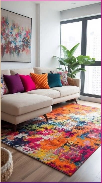 Eclectic Living Area