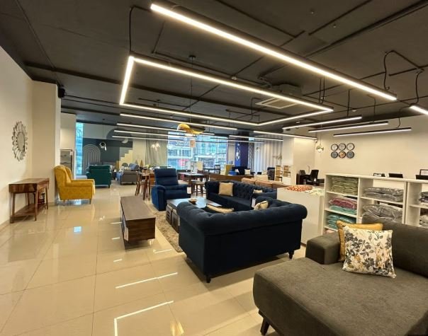 Luxury Velvet Sofa Arrangement