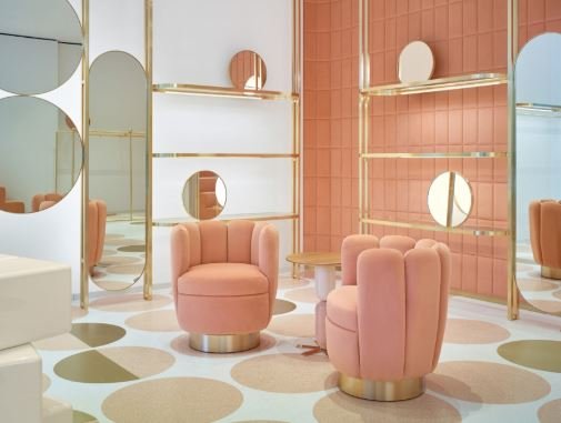 Pastel Accent Lounge Chairs